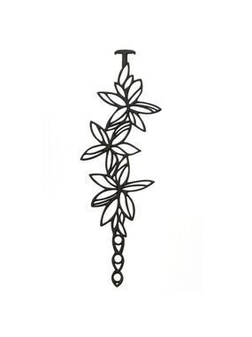 Batucada Hawaii floral black bracelet NEW tattoo look Eco Friendly Vegan